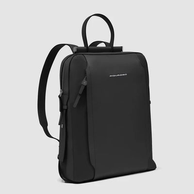 Zaino da Donna Piquadro Circle Porta PC 14'' e iPad® in Pelle Nero
