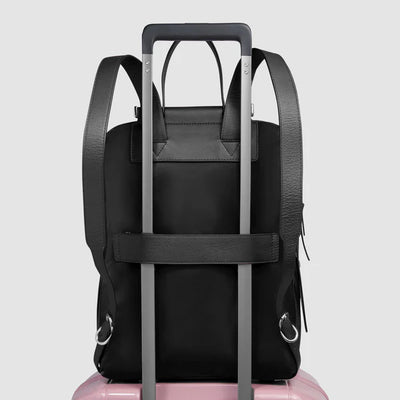 Zaino da Donna Piquadro Circle Porta PC 14'' e iPad® in Pelle Nero