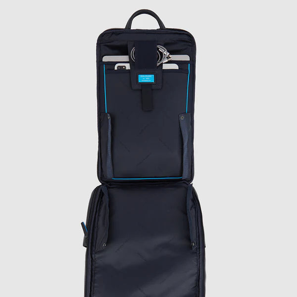 Zaino Fast-Check Piquadro in Pelle Porta PC 15,6&