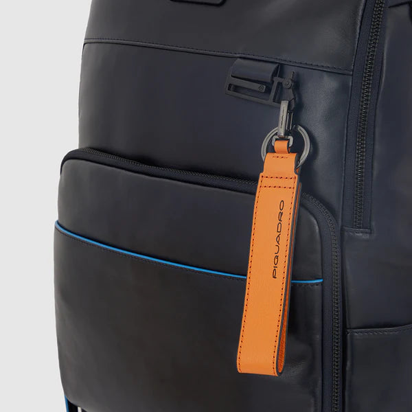 Zaino Fast-Check Piquadro in Pelle Porta PC 15,6&