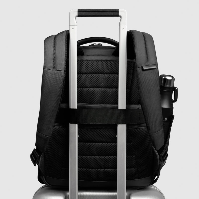 Zaino Piquadro Wollem in Pelle e Tessuto con Porta PC 14&