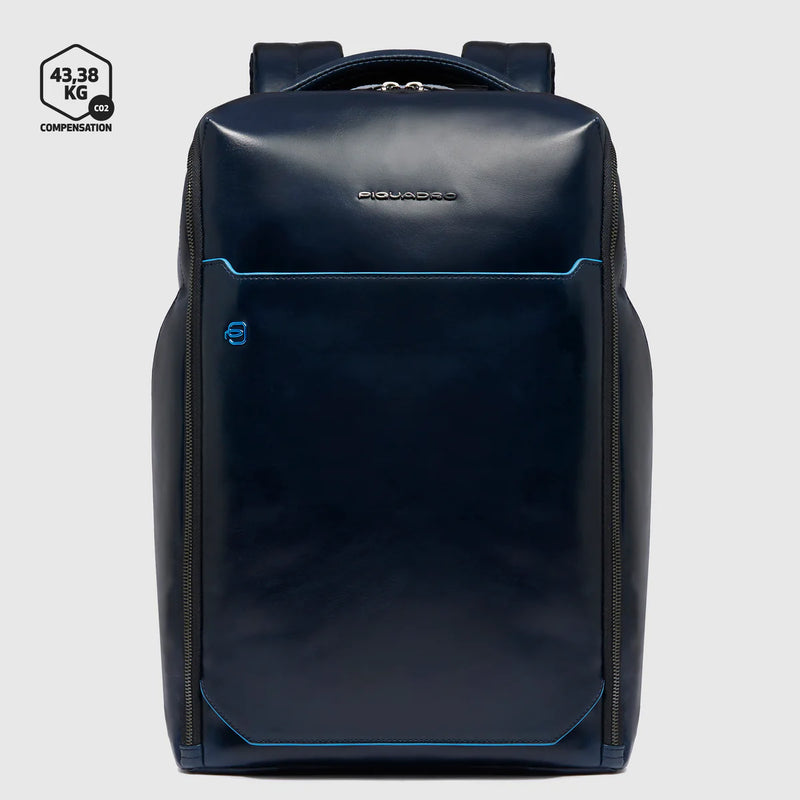 Zaino in Pelle Piquadro Blue Square Porta PC 15,6&