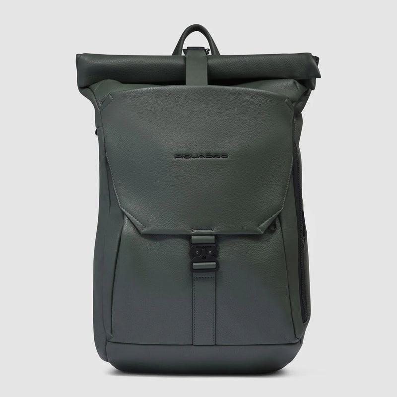 Zaino Roll-Top Piquadro Than con Porta PC 15,6&