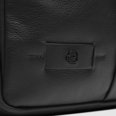 Zaino Piccolo da Uomo Piquadro Russel in Pelle con Porta PC 13'' Nero