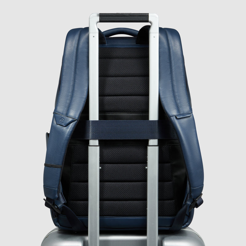 Zaino da Uomo Piquadro Russel in Pelle con Porta PC 15,6&