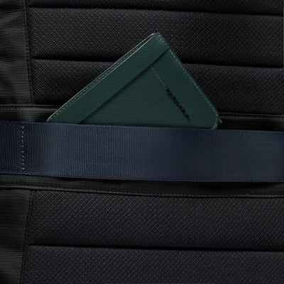 Zaino da Uomo Piquadro Russel in Pelle con Porta PC 15,6'' Blu