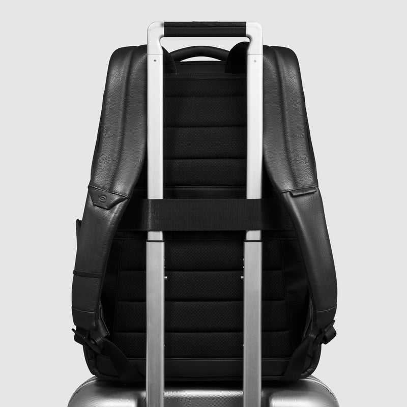 Zaino da Uomo Piquadro Russel in Pelle con Porta PC 15,6&