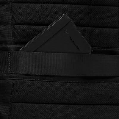 Zaino da Uomo Piquadro Russel in Pelle con Porta PC 15,6'' Nero