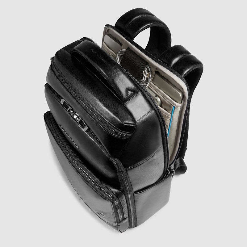 Zaino da Uomo Piquadro New Classic in Pelle con Porta PC 14&