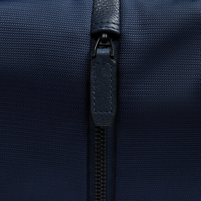 Borsello Orizzontale Piquadro Marcel in Pelle e Tessuto con Porta iPad® 11'' Blu