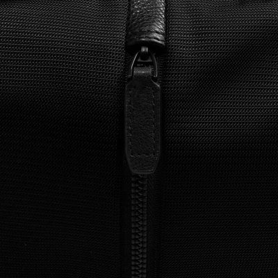 Borsello Orizzontale Piquadro Marcel in Pelle e Tessuto con Porta iPad® 11'' Nero