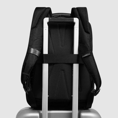 Zainetto Piquadro Marcel in Pelle e Tessuto con Porta PC 13" Nero