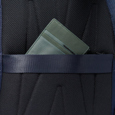 Zaino Piquadro Marcel in Pelle e Tessuto con Porta PC 15,6" Blu