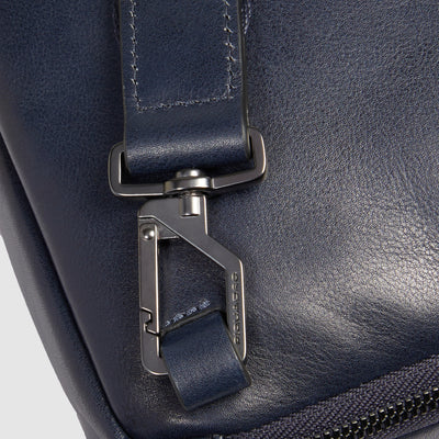 Borsello da Uomo Piquadro New Classic in Pelle con Porta iPad® 11'' Blu