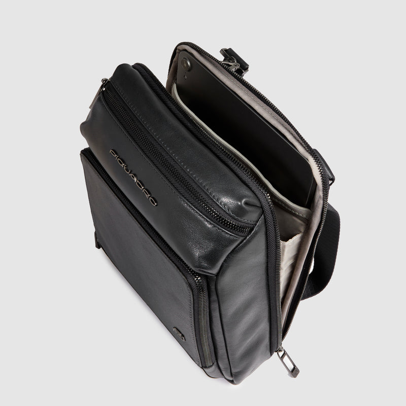 Borsello da Uomo Piquadro New Classic in Pelle con Porta iPad® 11&