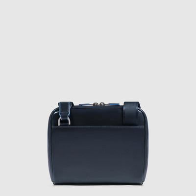 Borsello da Uomo Piquadro Blue Square in Pelle Blu