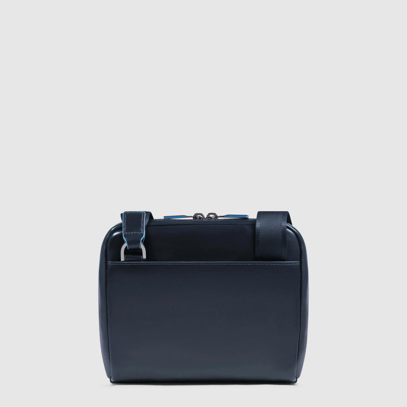 Borsello da Uomo Piquadro Blue Square in Pelle Blu