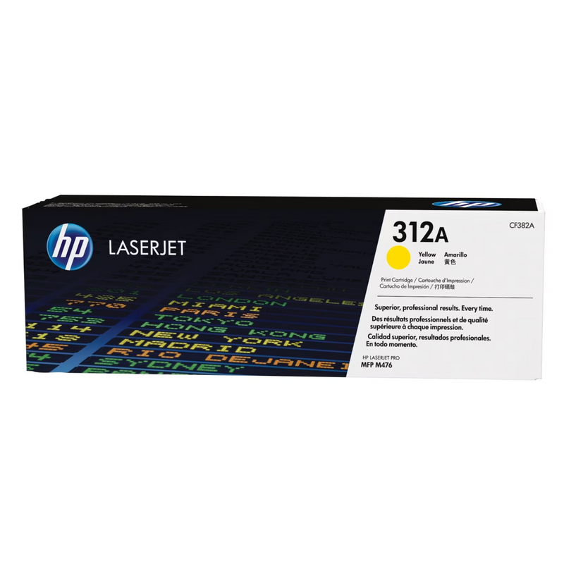 Toner Originale LaserJet HP 312A Giallo