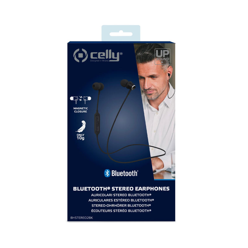 Auricolari Bluetooth Stereo In-Ear Celly BH STEREO Nero