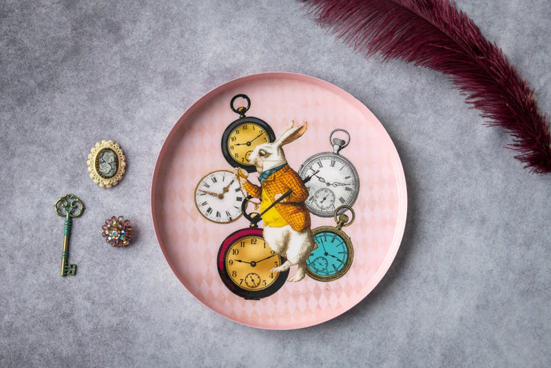 Svuotatasche Blue Shaker in Metallo Alice 25 cm