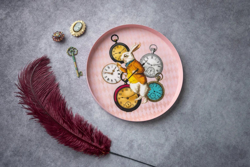 Svuotatasche Blue Shaker in Metallo Alice 25 cm