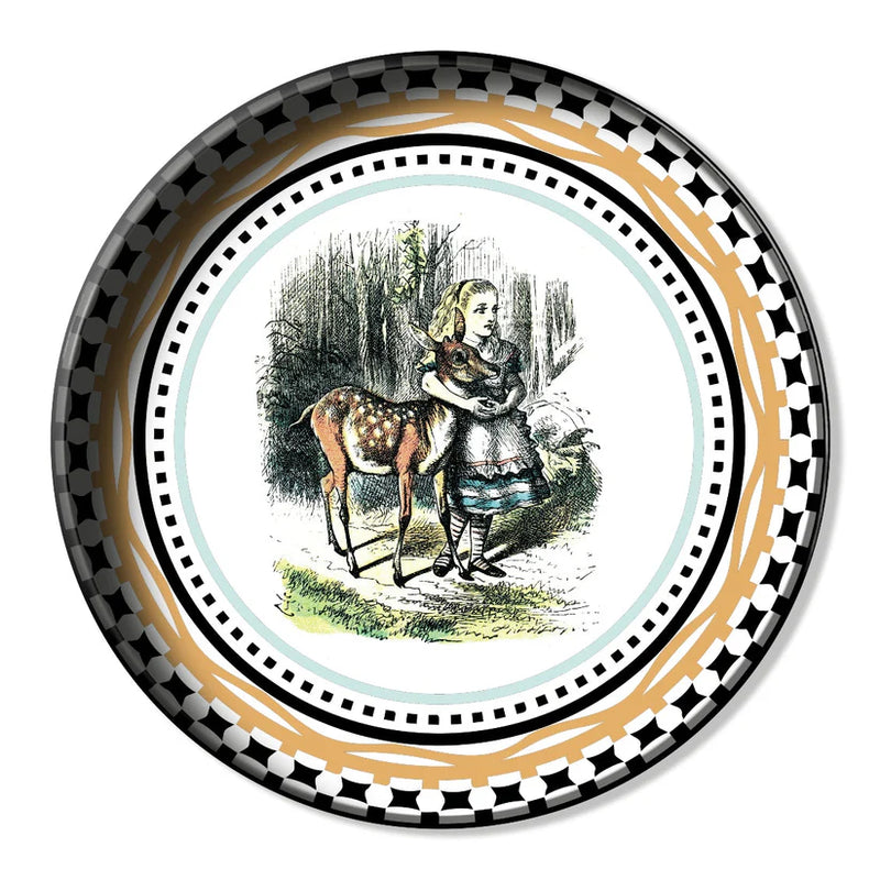 Svuotatasche Blue Shaker in Metallo Plate 25 cm