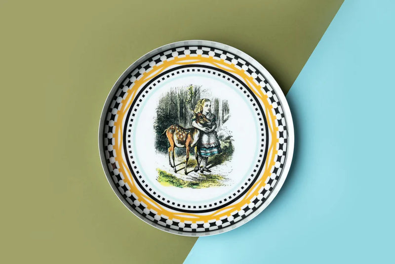Svuotatasche Blue Shaker in Metallo Plate 25 cm