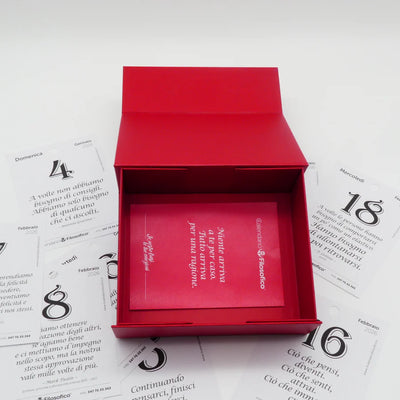 Cofanetto per Calendario Filosofico 14 x 17 x 6,5 cm