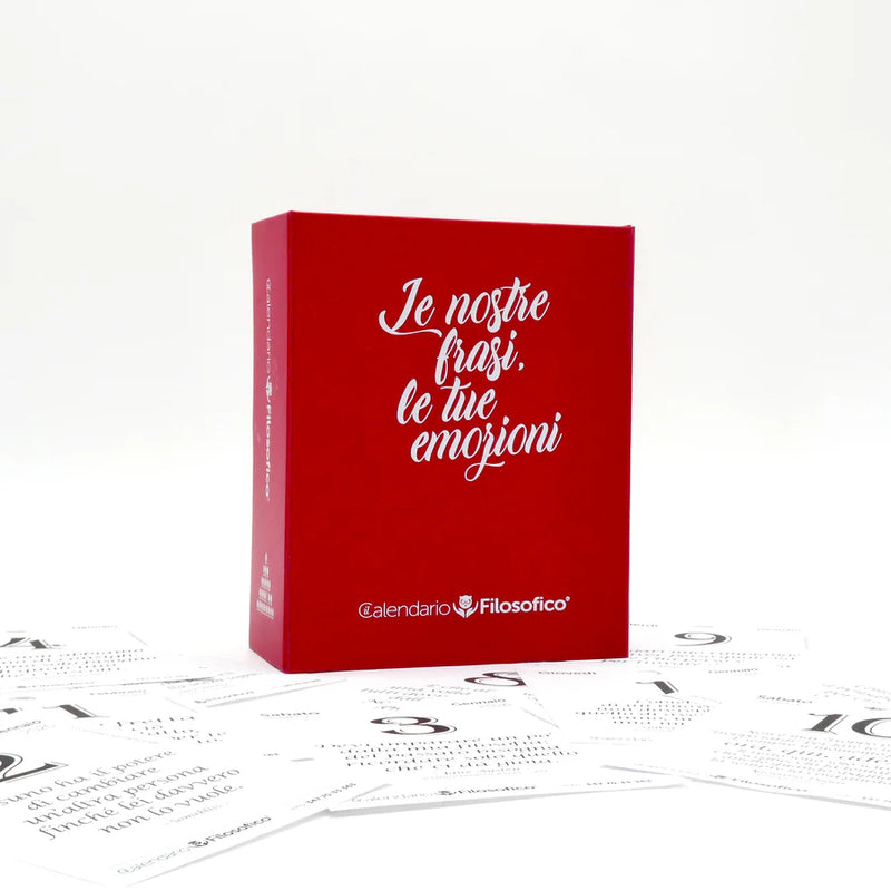 Cofanetto per Calendario Filosofico 14 x 17 x 6,5 cm