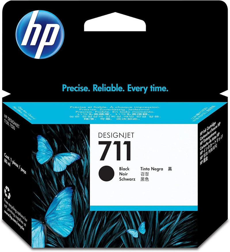 Cartuccia Originale HP DesignJet 711 Nero 80 ml