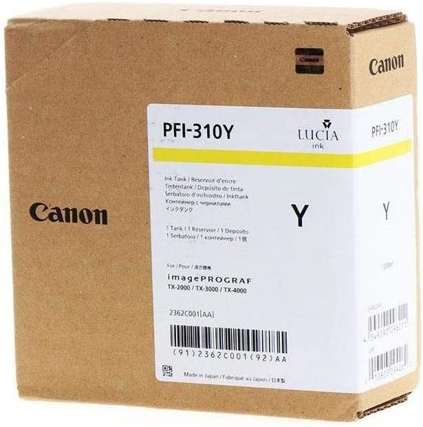 Cartuccia Originale Canon PFI-310 Giallo