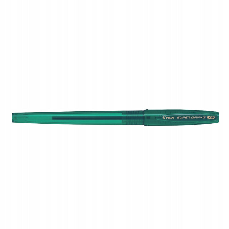 Penna a Sfera Pilot SuperGrip G con Cappuccio e Tratto 1,6 mm Verde