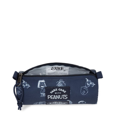 Astuccio Benchmark Single Eastpak Peanuts Navy