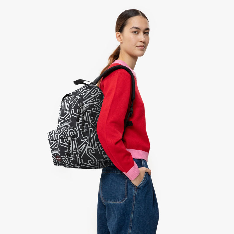 Zaino Padded Eastpak Letters Black