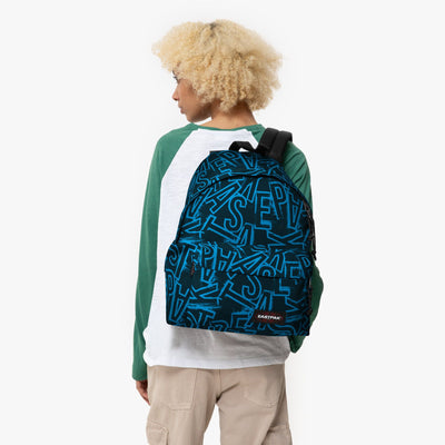 Zaino Padded Eastpak Letters Blue