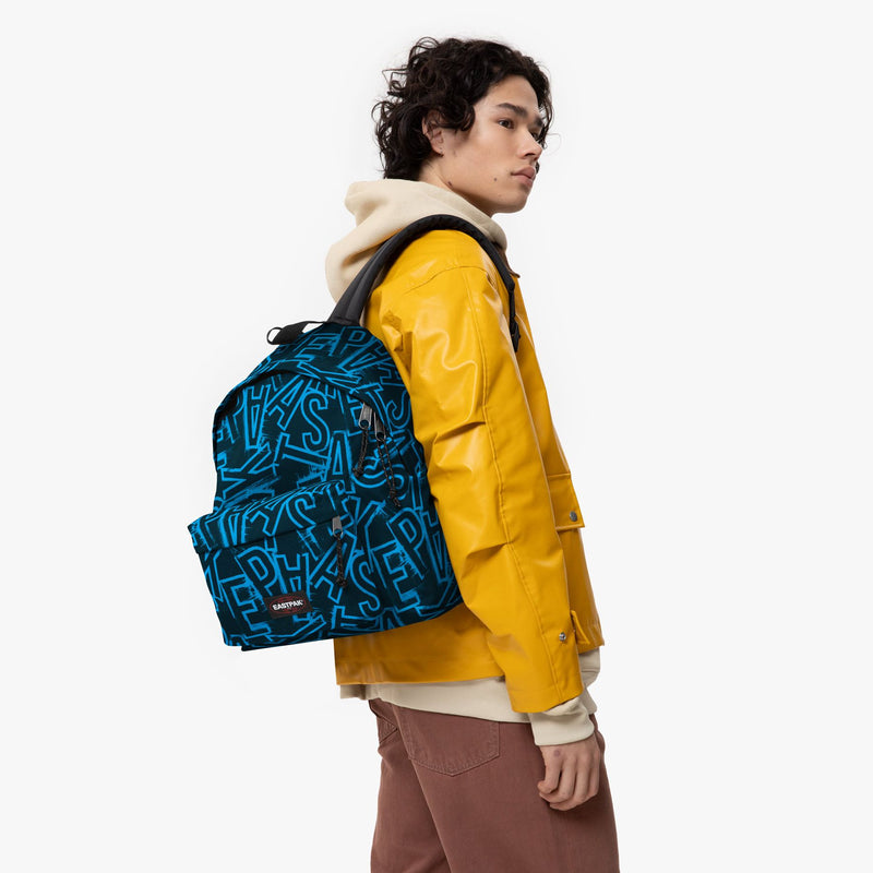 Zaino Padded Eastpak Letters Blue