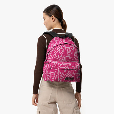 Zaino Padded Eastpak Letters Pink