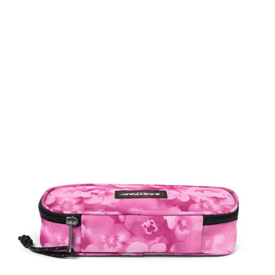 Astuccio Oval Single Eastpak Flower Blur Pink