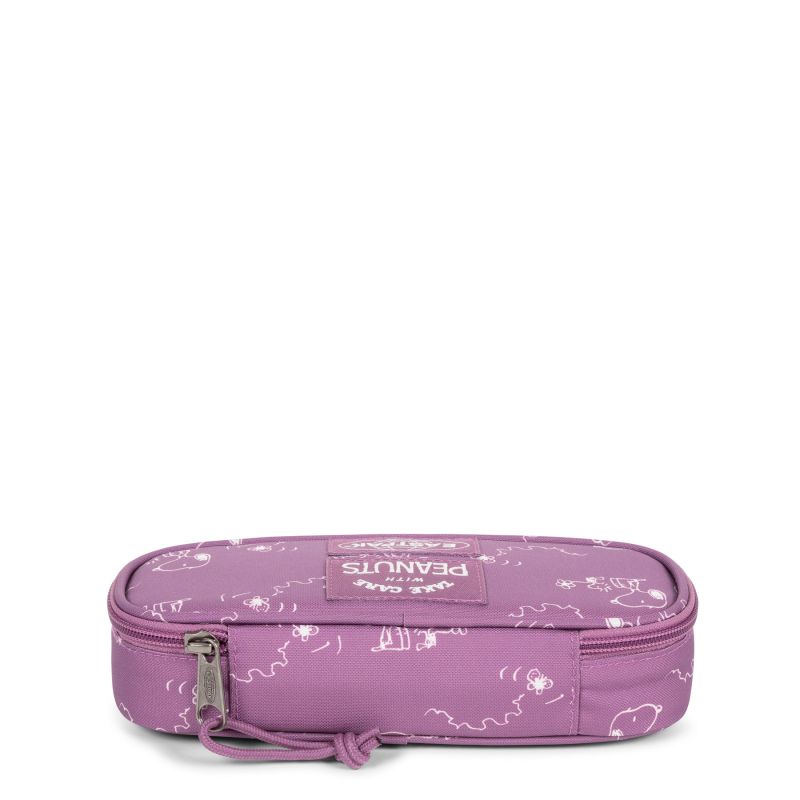 Astuccio Oval Single Eastpak Peanuts Pink