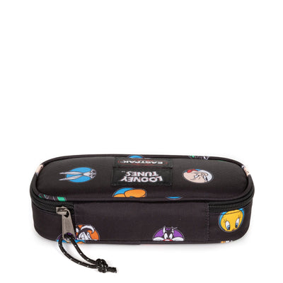 Astuccio Oval Single Eastpak Looney Tunes Black