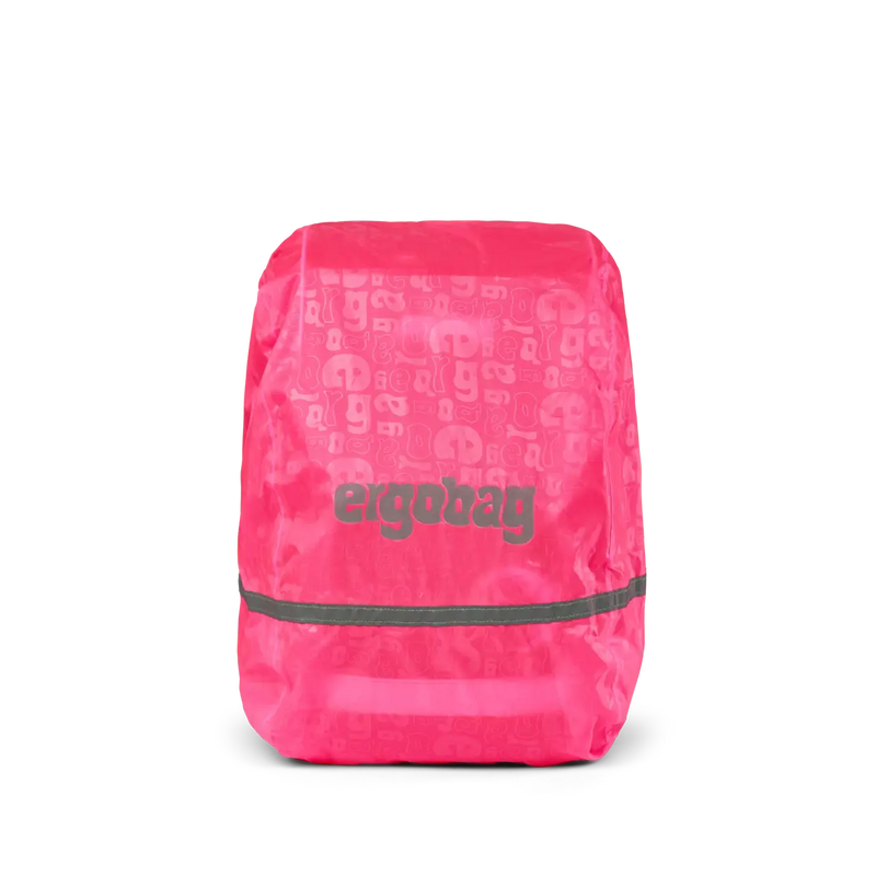 Coprizaino Ergobag Reflective e Waterproof Rosa