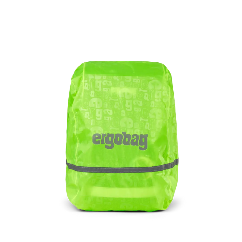 Coprizaino Ergobag Reflective e Waterproof Verde