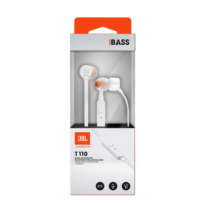 Auricolari In-Ear JBL Tune 110 Bianco