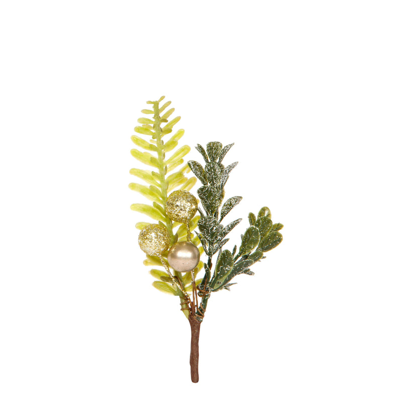 Pick Mini Bacche Innevate 10 cm