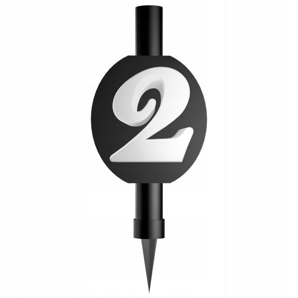 Candela Fontana 12 cm - Numero 2