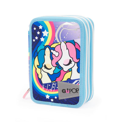 Astuccio Triplo GoPop Unicorn