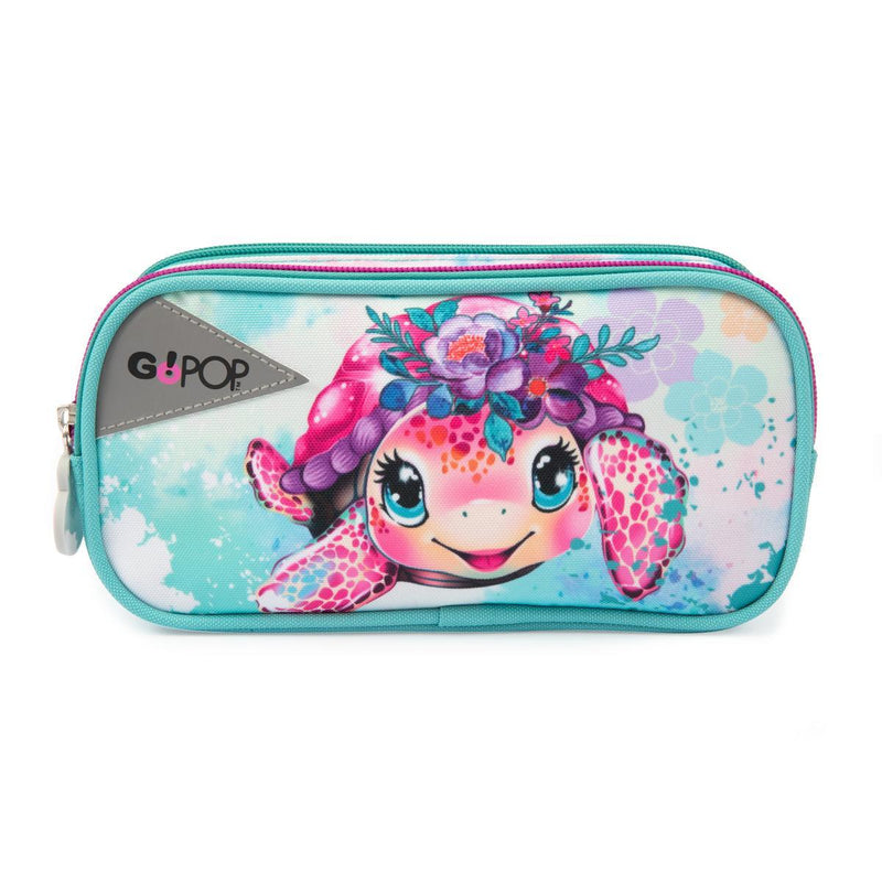 Astuccio 2 Zip GoPop 2025 Turtle Bloom