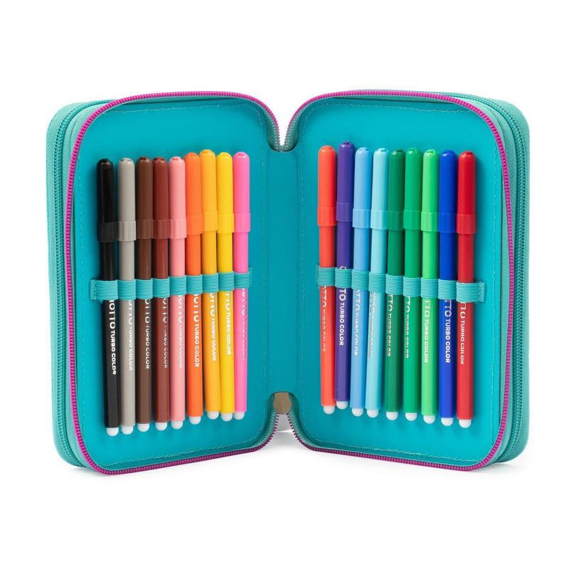 Astuccio Triplo GoPop 2025 Turtle Bloom