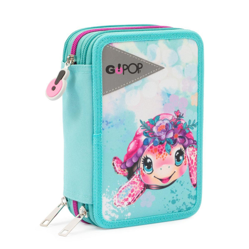 Astuccio Triplo GoPop 2025 Turtle Bloom