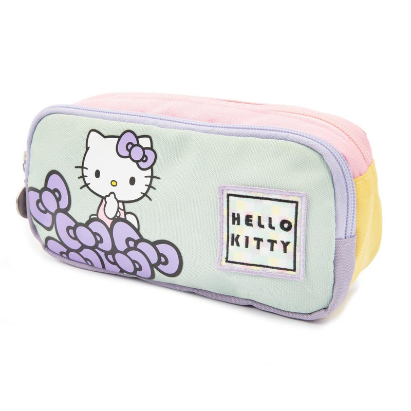 Astuccio 2 Zip Hello Kitty